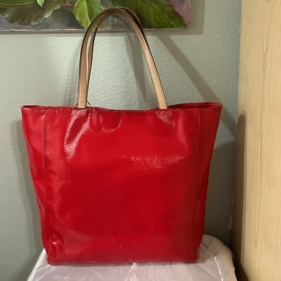 Kate Spade Kerryn Fulton Street Tote patent leather red wkru1704 - Picture 2 of 12